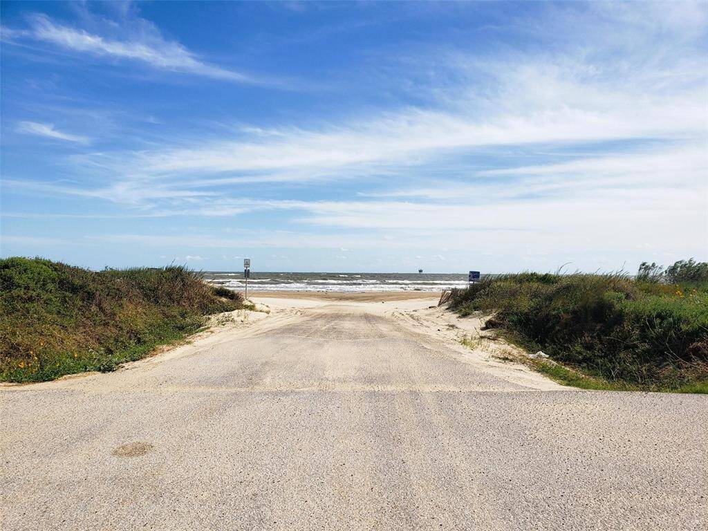 Neighborhood beach access.