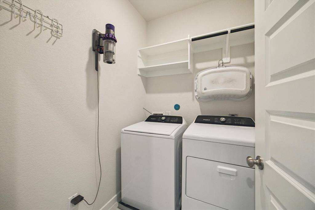 Utility room located on the second floor of home. Washer and dryer are included in sale of home!