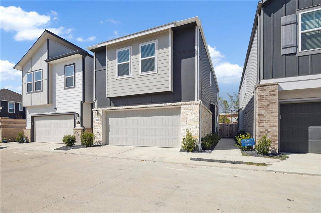 Home has an attached two car garage.