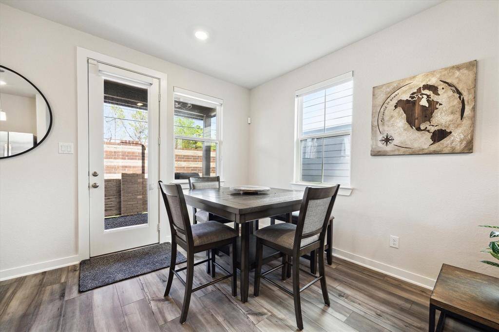 Breakfast area perfect for casual dining.