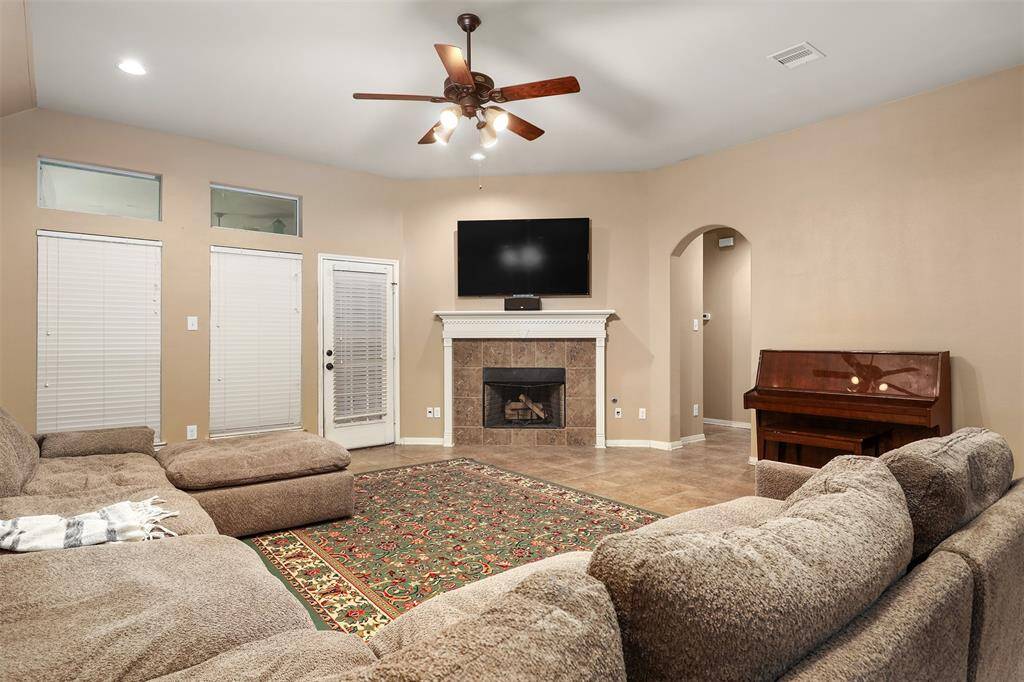 Gas Log Fireplace