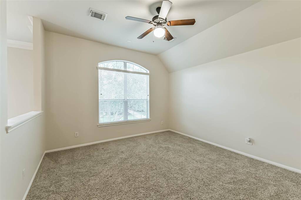 The upstairs game room area.