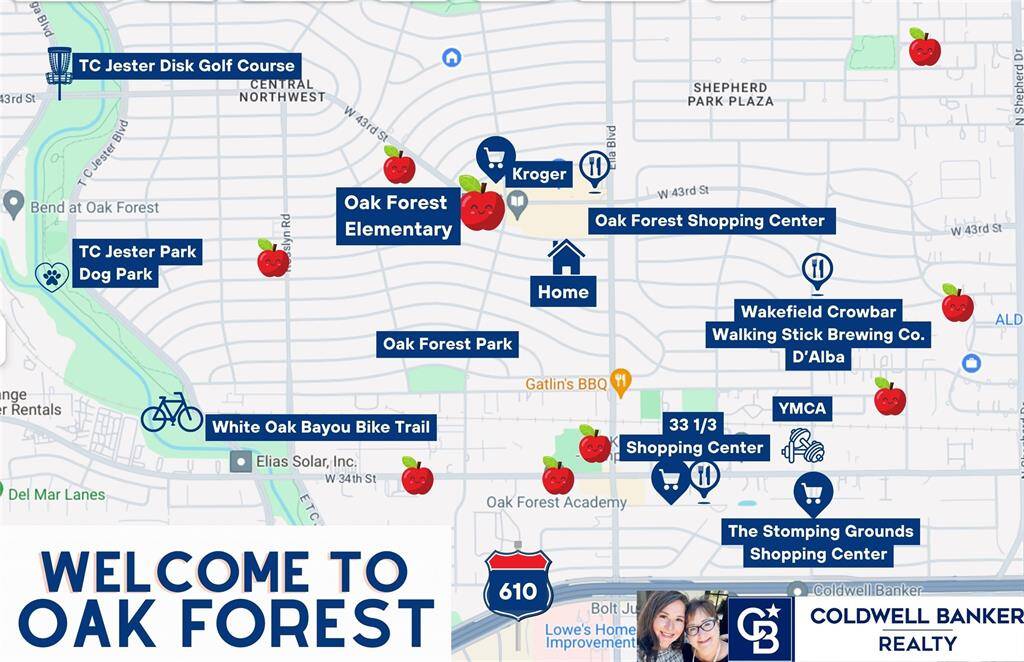 Incredible location within Oak Forest