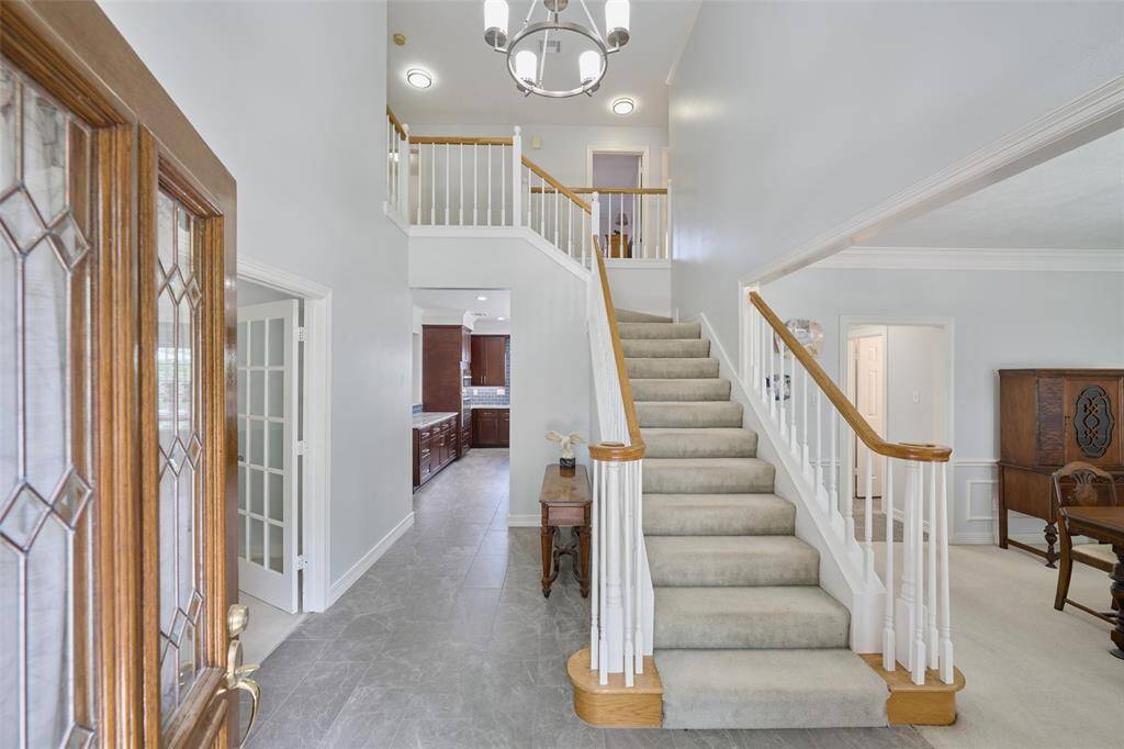 Step inside to an inviting foyer.