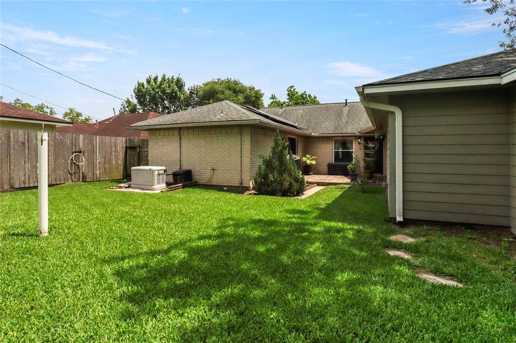 Spacious Fully Fenced Backyard