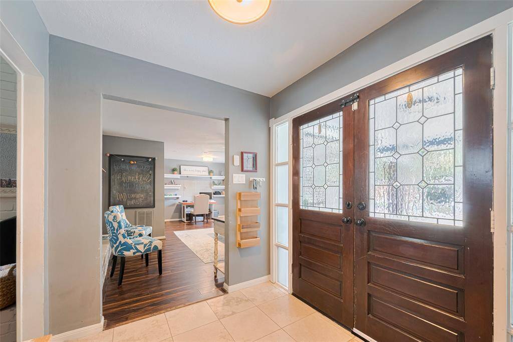 Large entry
