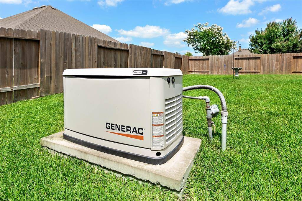 Generac generator for peace of mind.