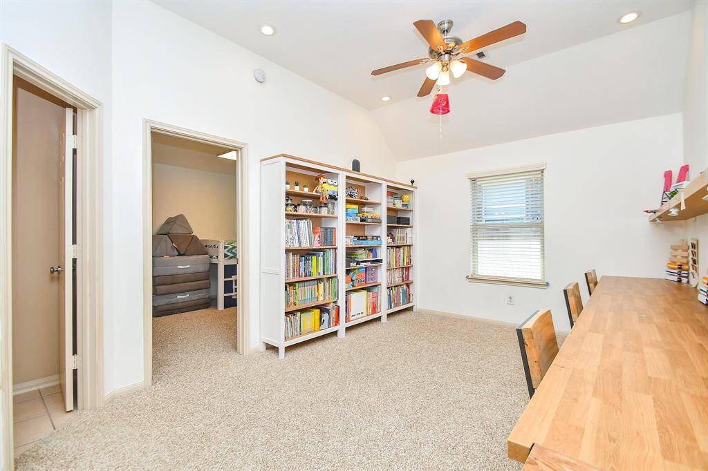 Private study with French doors—ideal for remote work or quiet retreat.