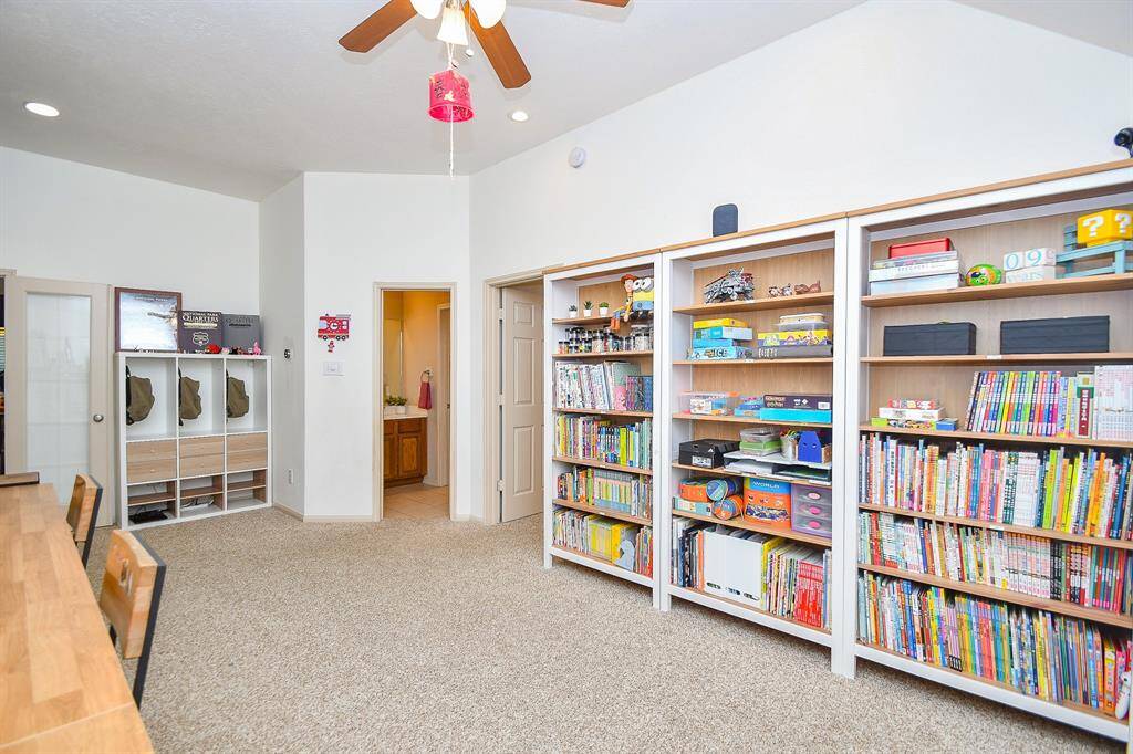 Private study with French doors—ideal for remote work or quiet retreat.