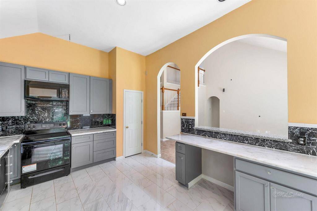 Kitchen with Granite Countertops