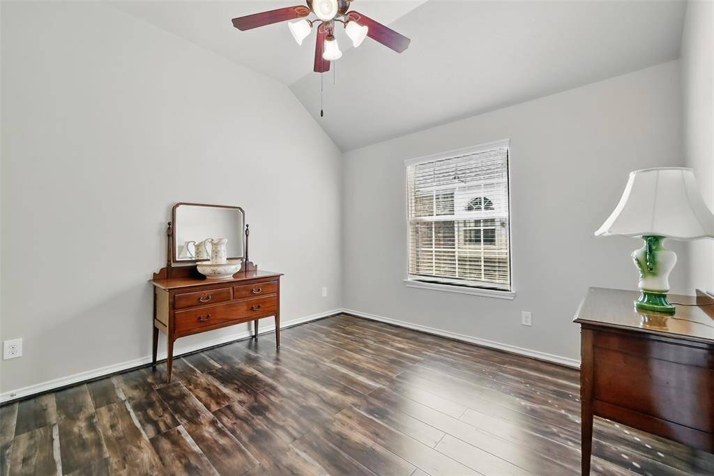 Two of two secondary bedrooms with wood flooring and nicely sized closet