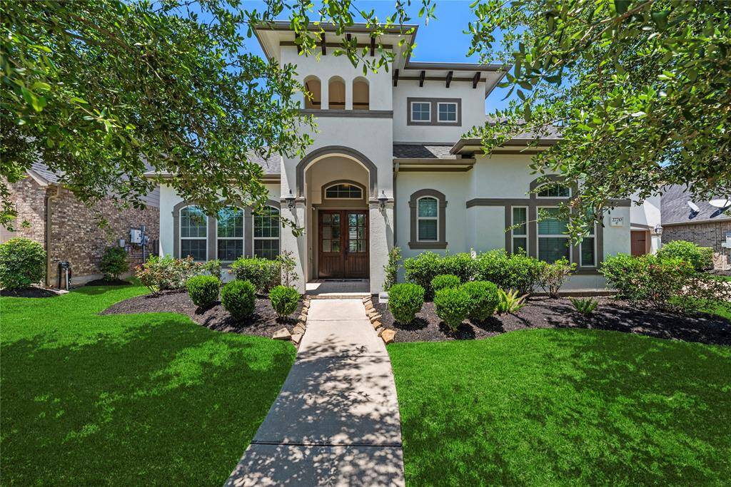 Alternate view of the front of the home.
