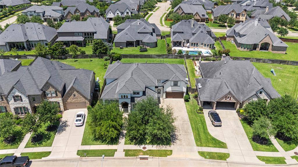 Aerial photo of the home.
