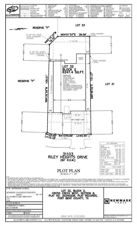 Plot Plan