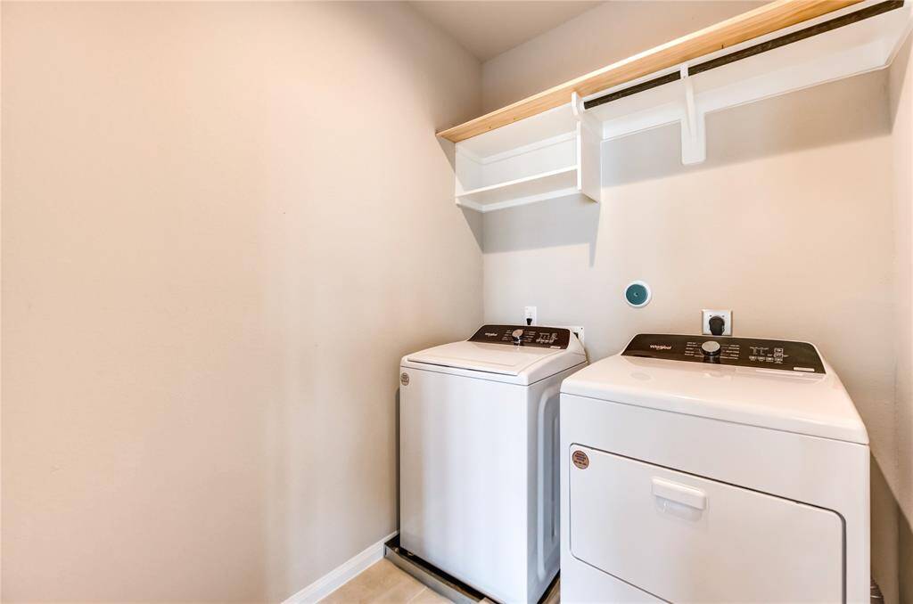 Laundry room upstairs