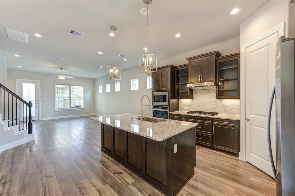 Open concept with big natural light