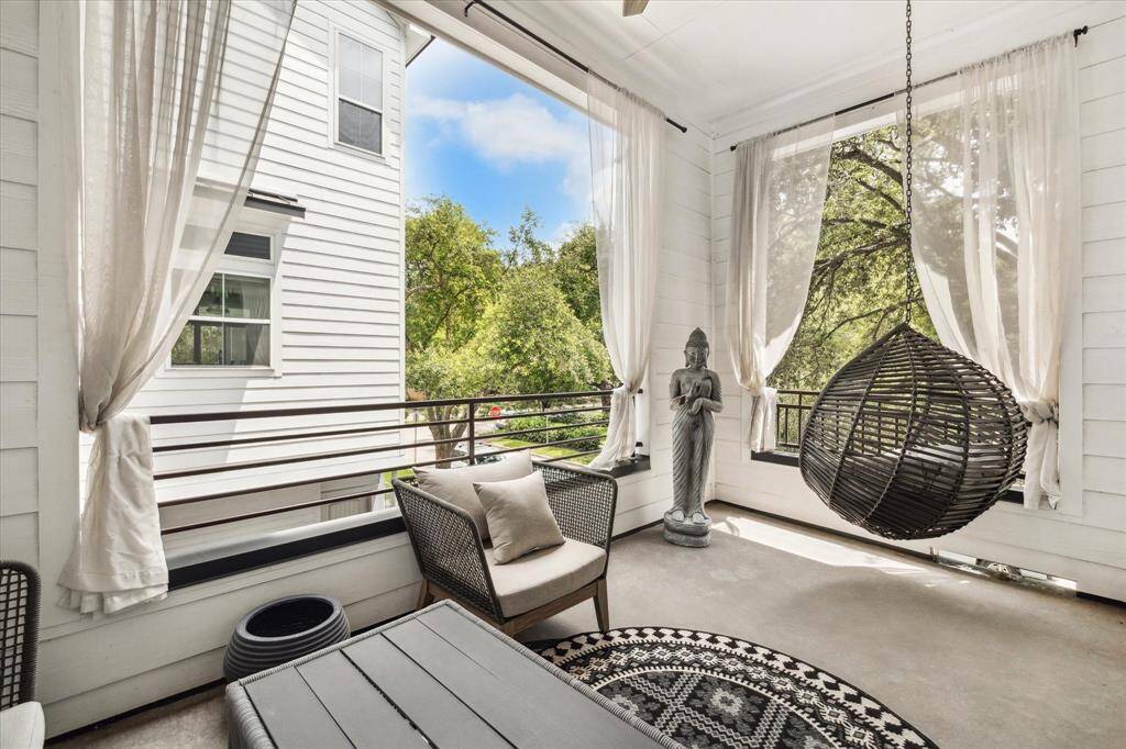 Second floor balcony is covered and provides a great breeze anytime of day!