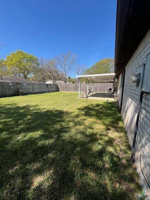 Extra back yard space!