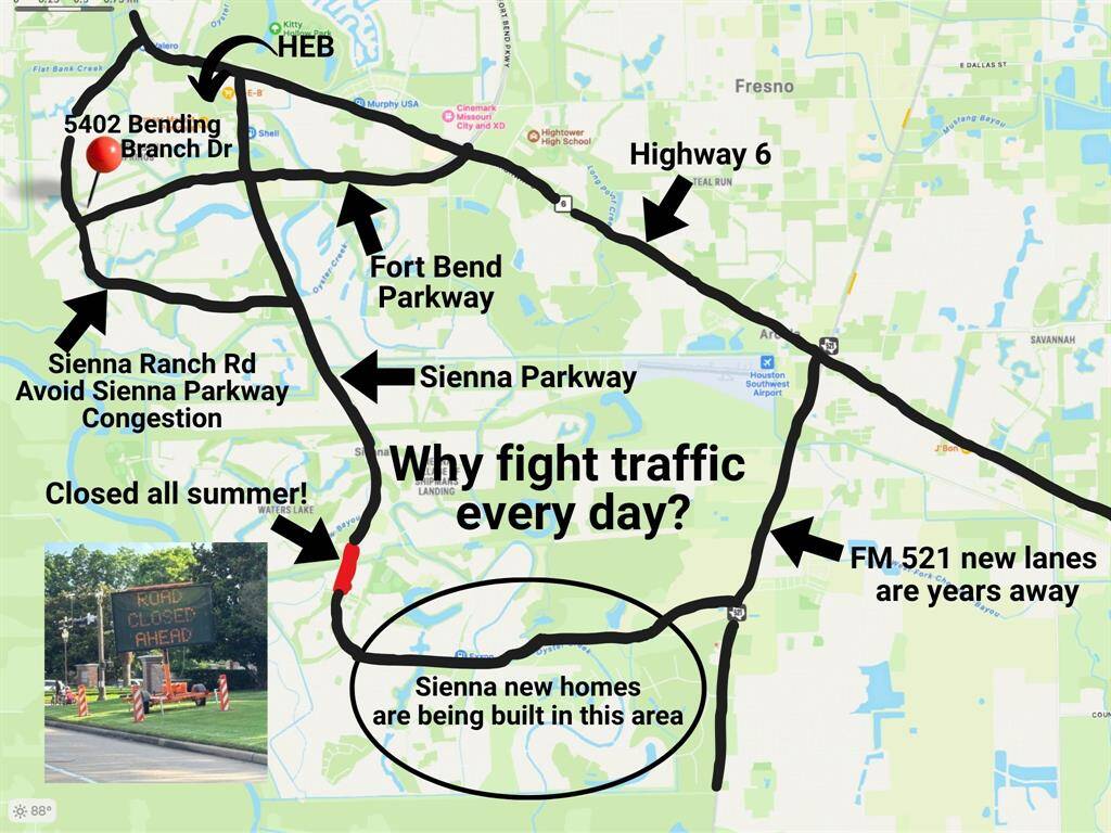 Why add AT LEAST 15 minutes to your commute?