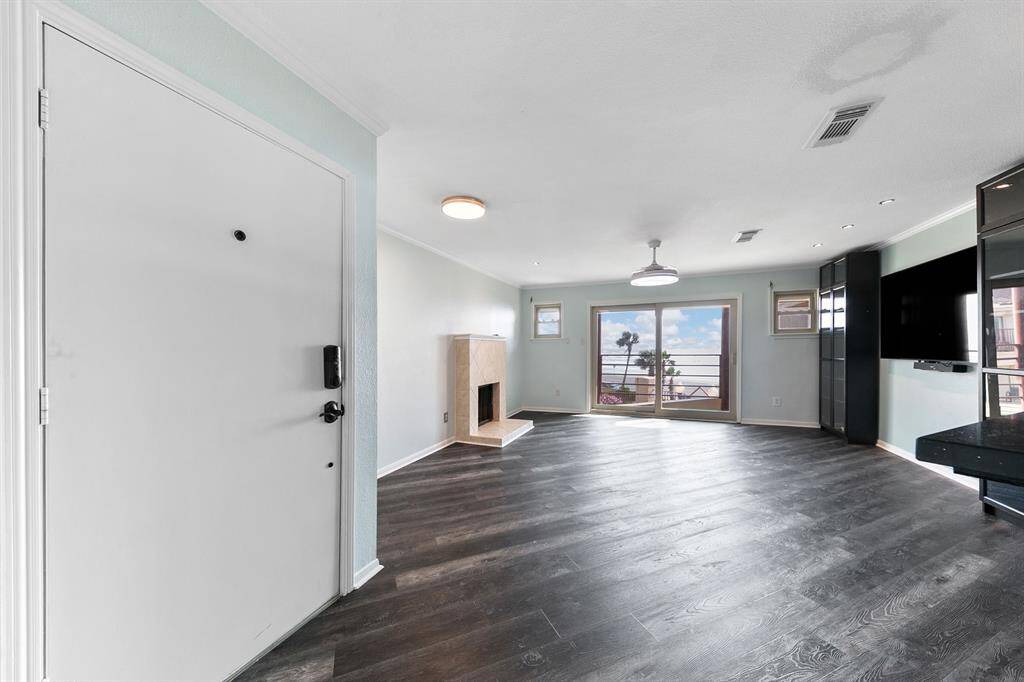 extra-large living room.