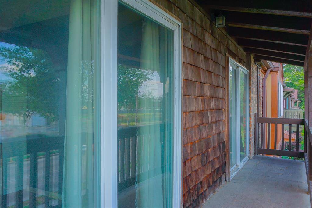 Enjoy the morning out on this patio, which connects the 2nd and 3rd bedrooms.