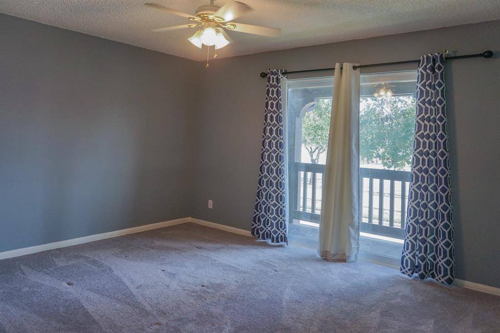 This 3rd bedroom is spacious.