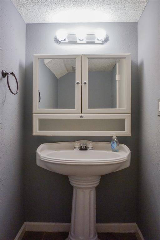 First floor 1/2 bath.