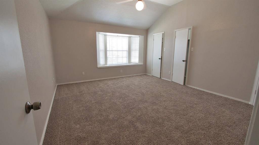 Master-Bedroom with Tray-Windows and Double Closet...