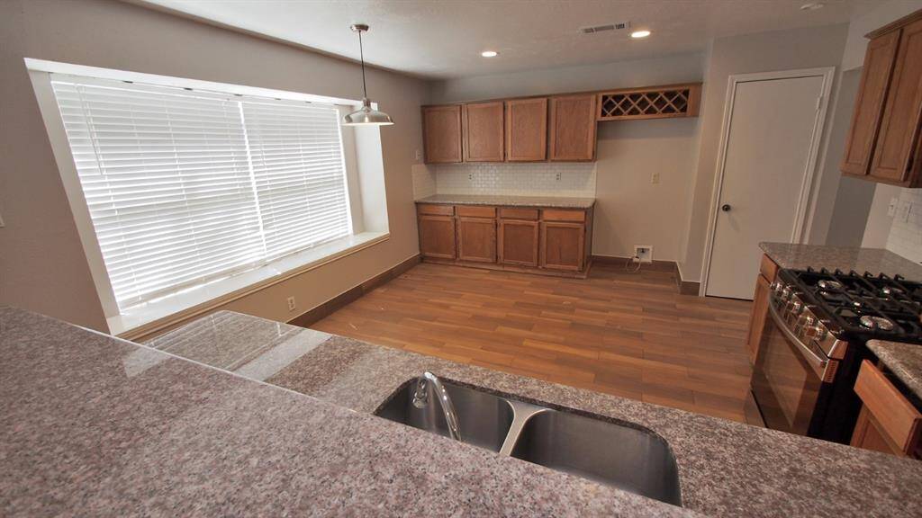 Another view of the oversized Kitchen