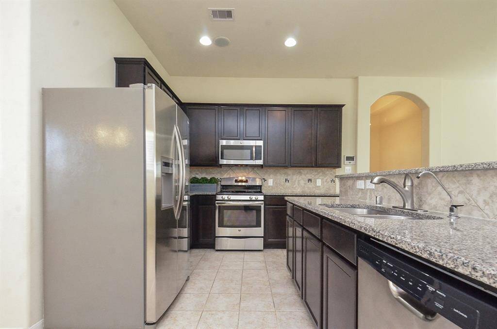 Refrigerator is included for added convenience