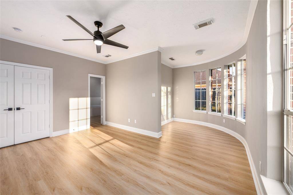Primary bedroom...