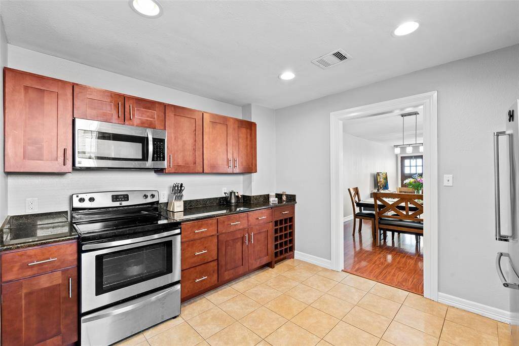 Large space for cooking