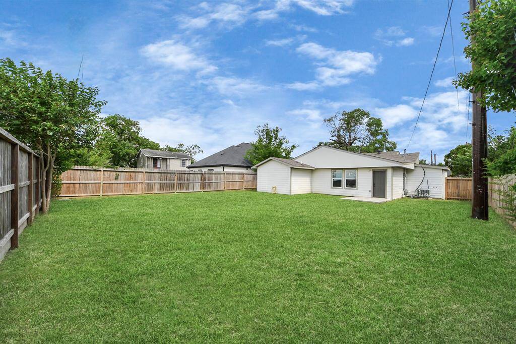 Step into the backyard!