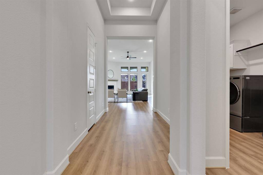 Grand foyer leading to the great room