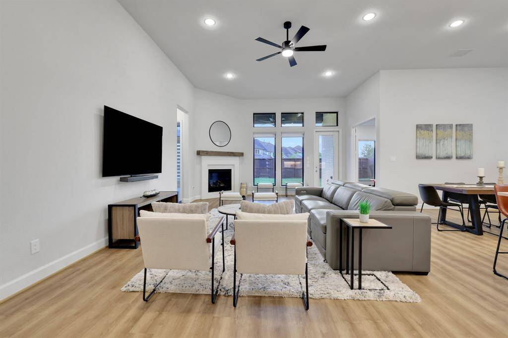 Open concept living room