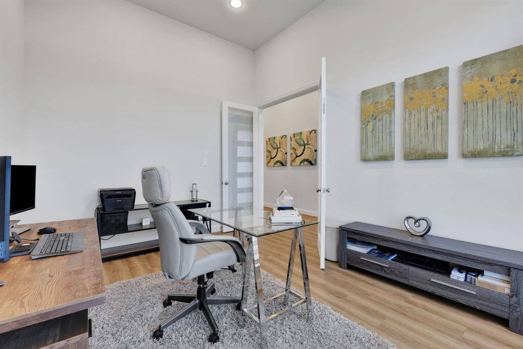 Office right off of entry