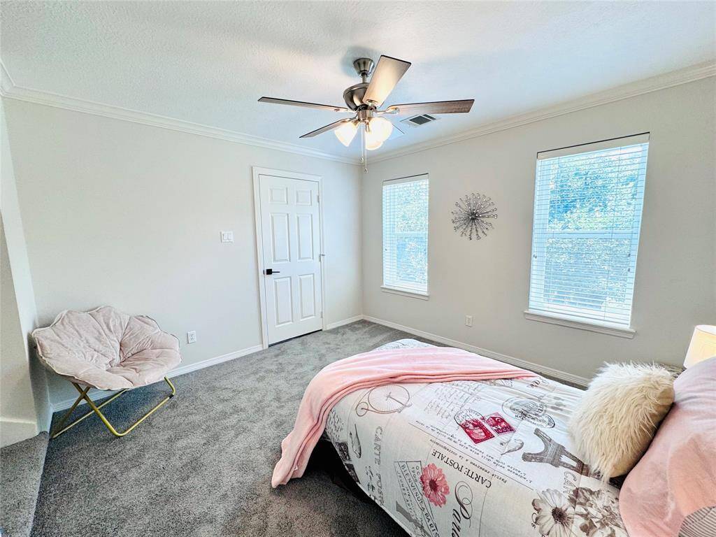 Another view of Bedroom Four with the Low E Double Pane Windows!