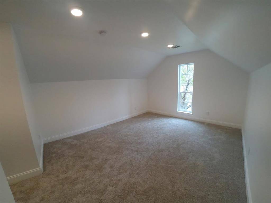 Bedroom one. two closet spaces here.