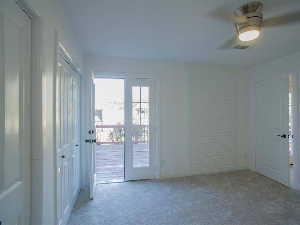 bedroom 3. This bedroom is near game room and has its own opening to the outside deck.