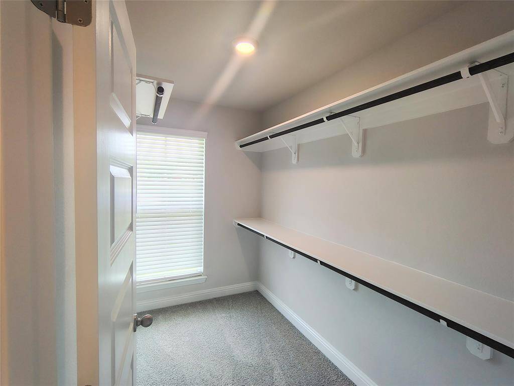 Primary bath closet 1 stock photo