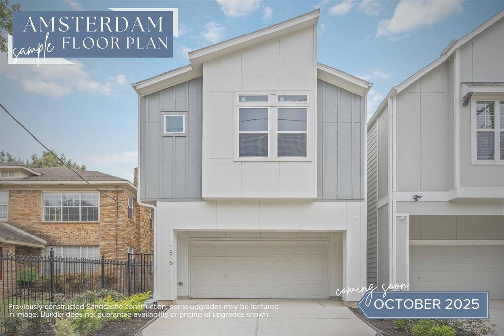 Welcome to 1818 Colquitt St: A testimony to architectural grace, featuring a private driveway, modern cement board facade, and nestled in a coveted location on a street lined with mature trees. Plan your move for October 2025!