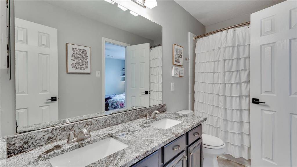 Upstairs hall bathroom.