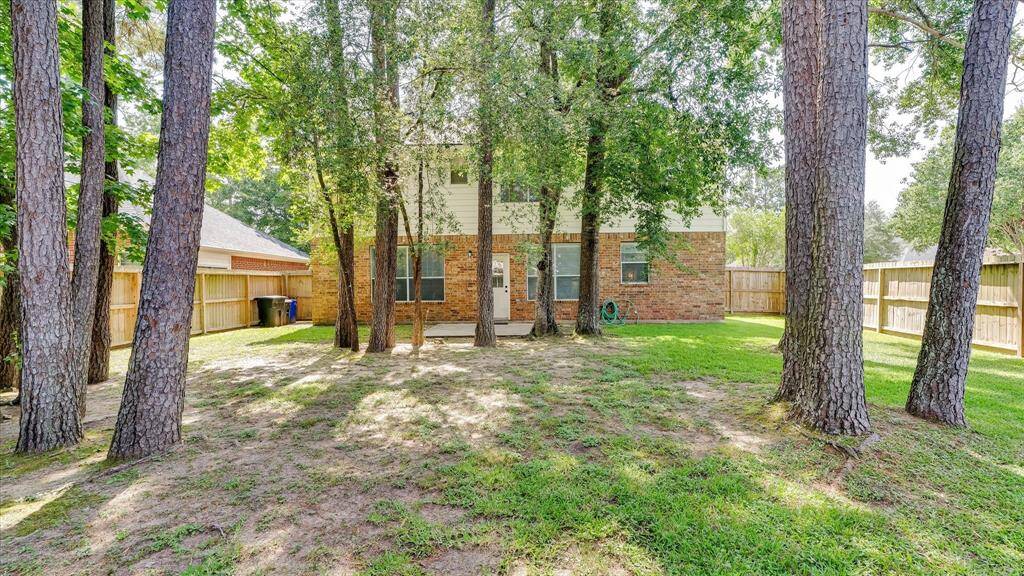 Large shaded backyard!