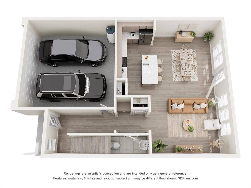 1st Floor -Raven Floor Plan