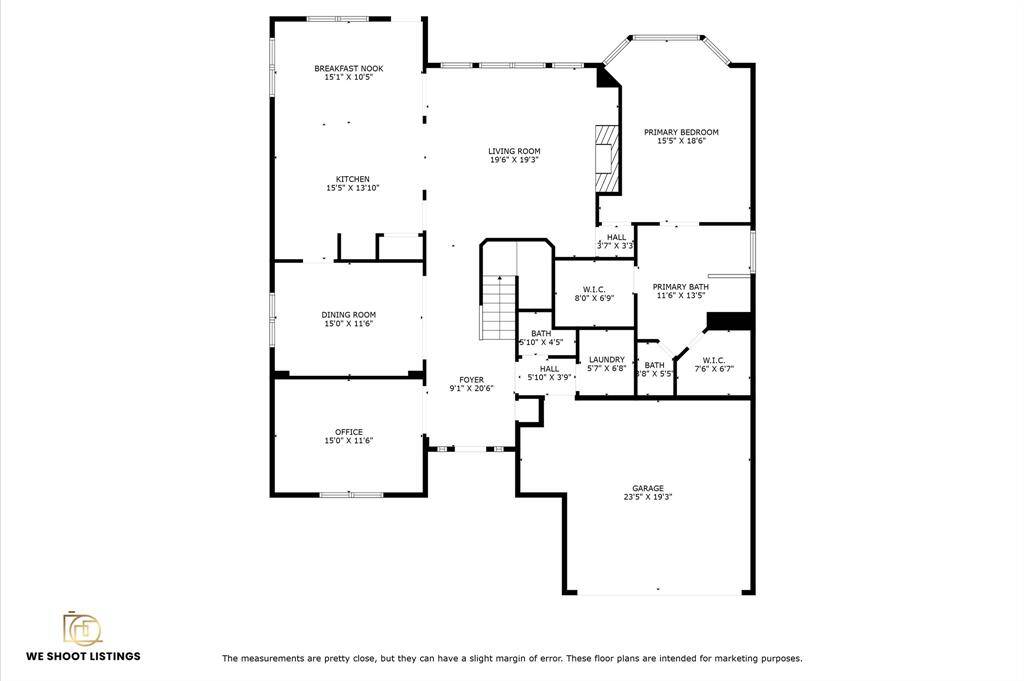 1st & 2nd floor.