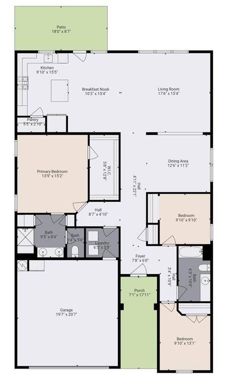 FLOOR PLAN- Buyer's to independently verify all measurements