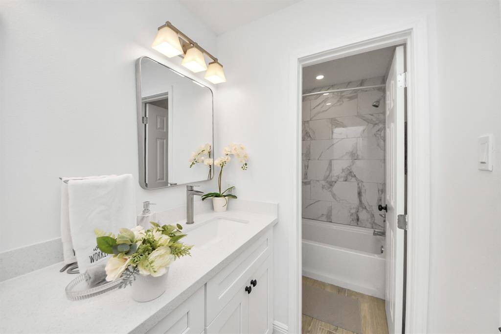 Primary bathroom.