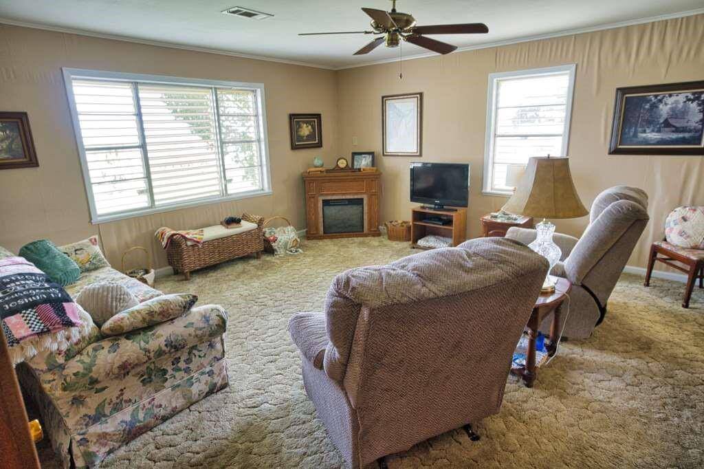 Relaxing Living Room with views of the River