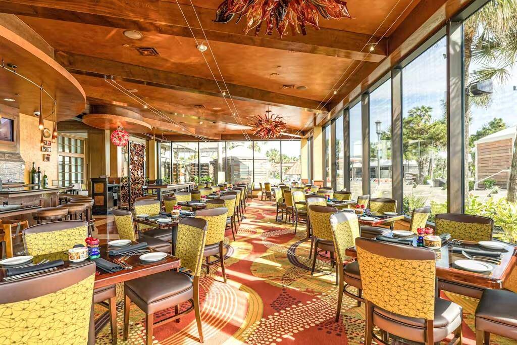 Welcome to the Steakhouse on property.  Enjoy award-winning restaurants in your new residence!