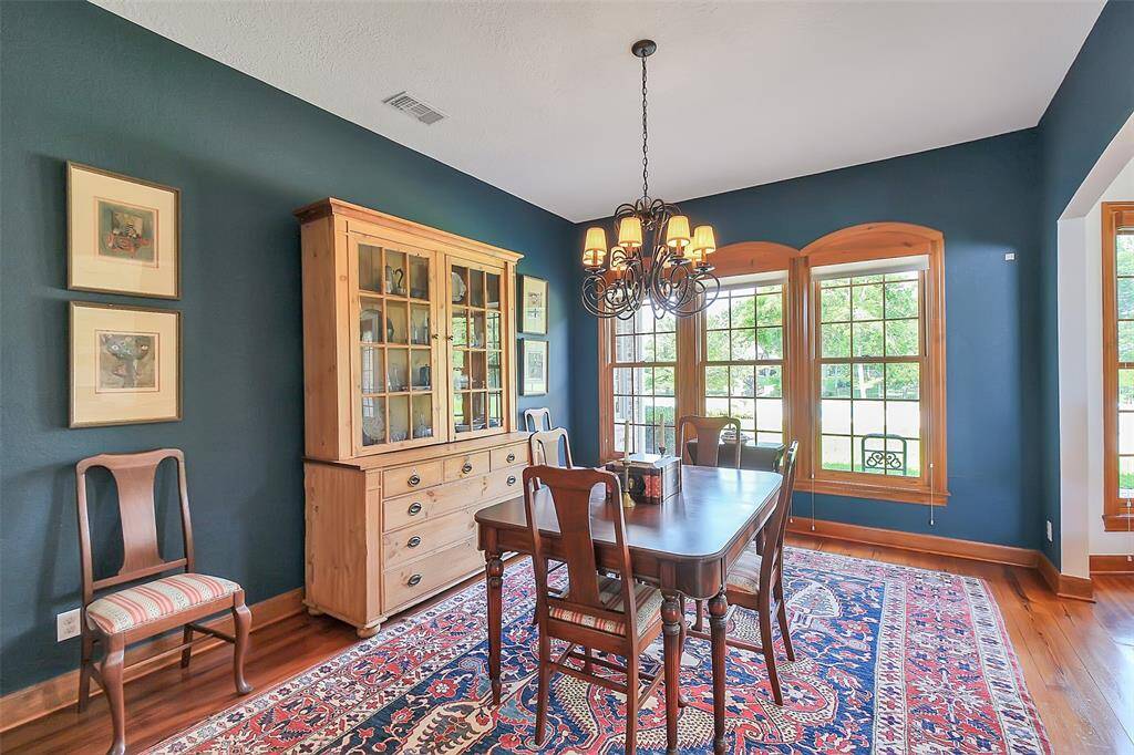 Another view of spacious Dining room